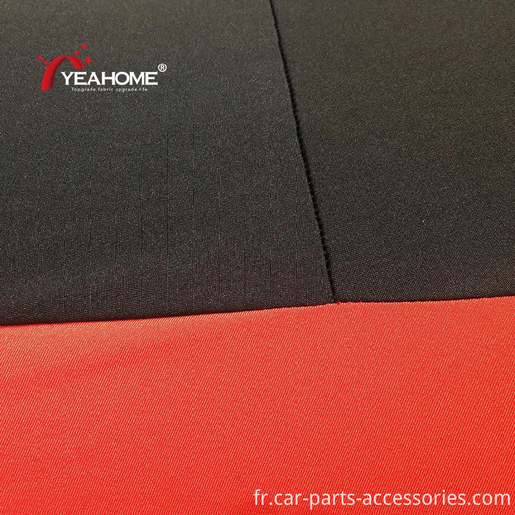 Housse de moto intérieure rouge noire super douce Housse de moto anti-poussière